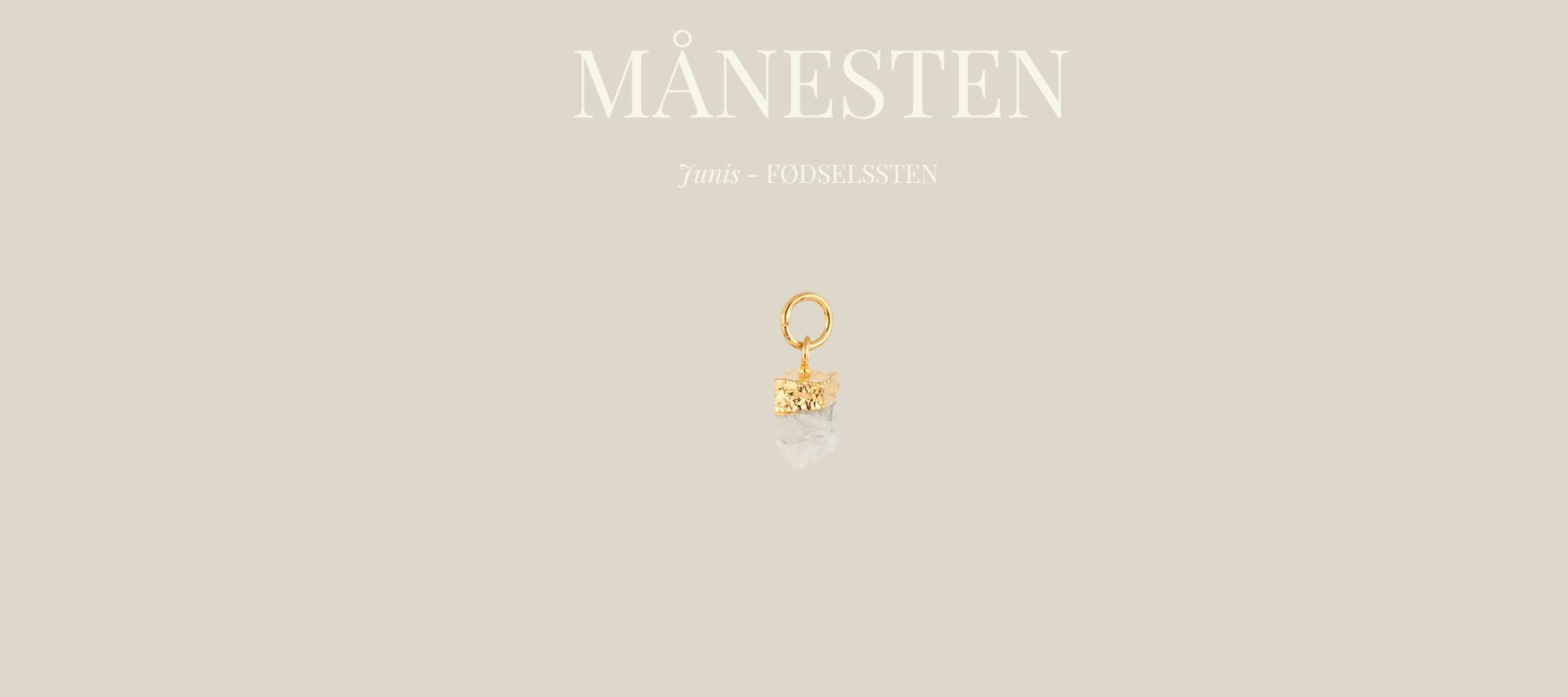 Junis fødselssten - perle og månesten