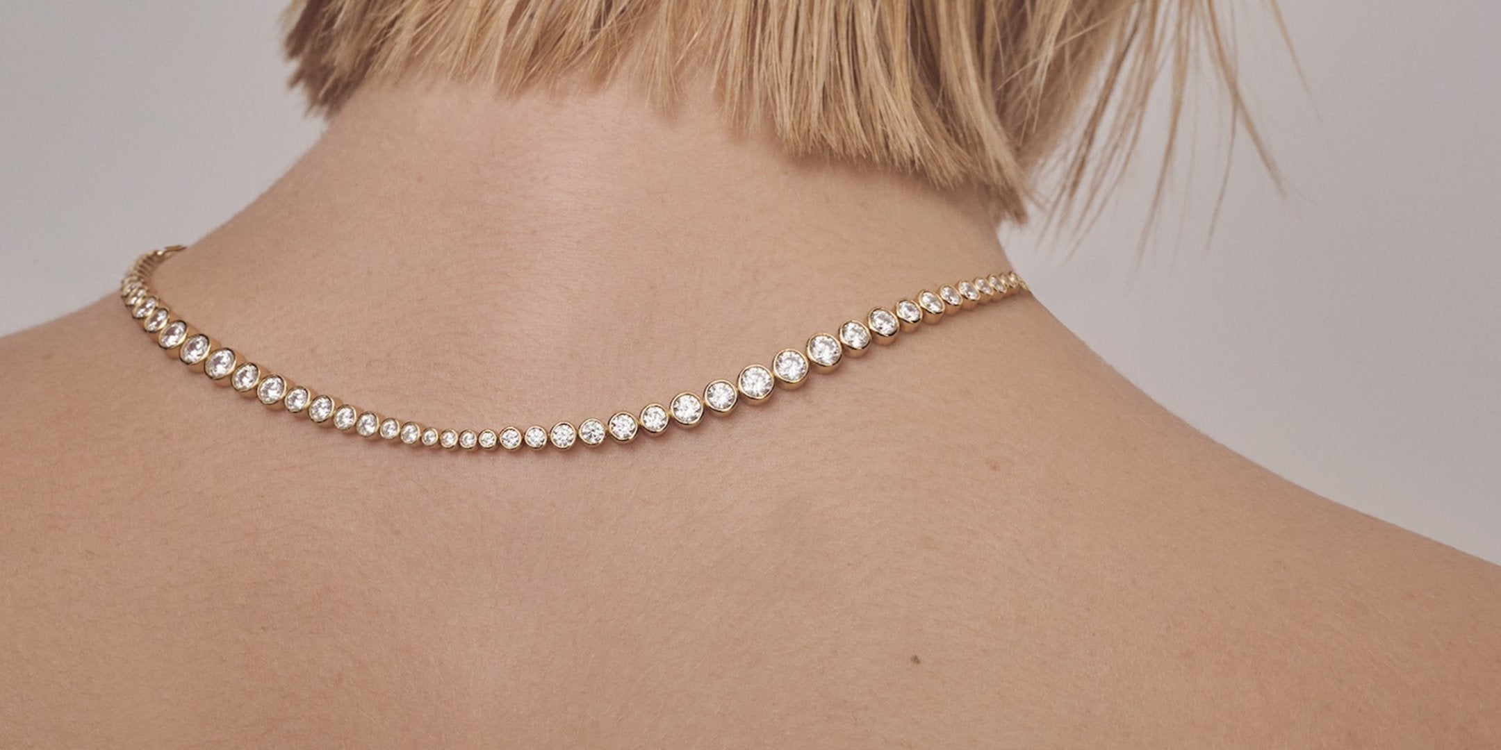 Halskæde No. 15031 fra ragbag i forgyldt sterlingsølv med 18 karat forgyldning