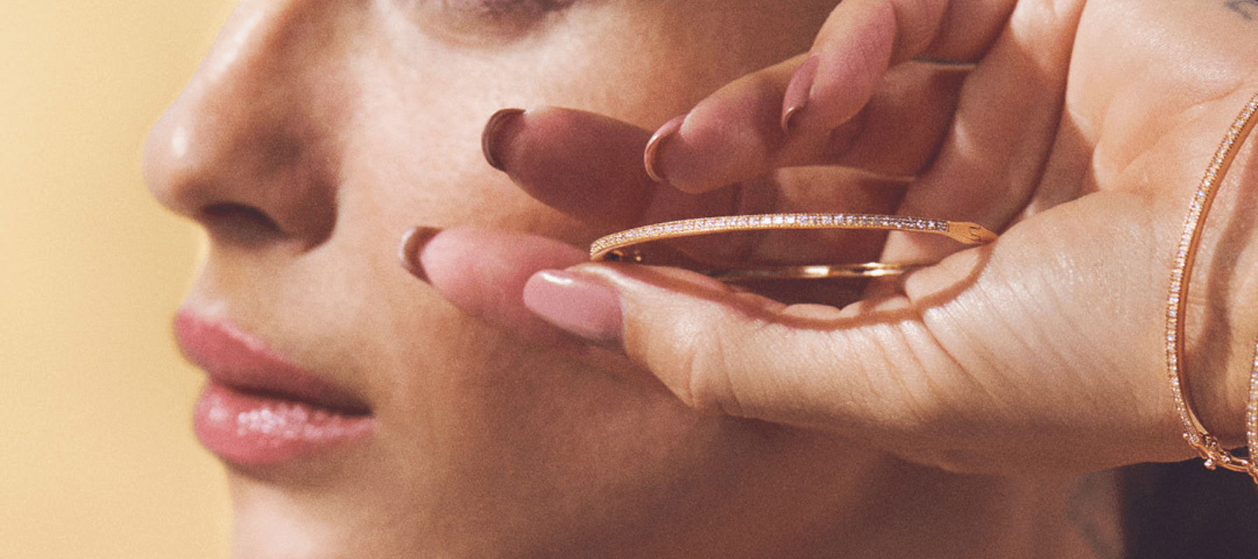 Armbånd med diamanter