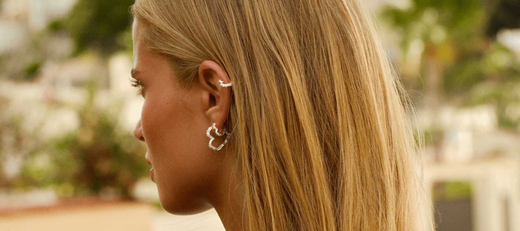 Camille Brinch hjerte øreringe