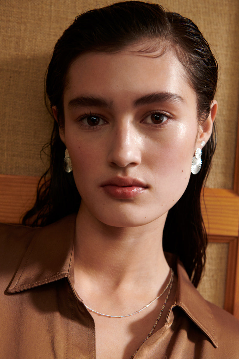 Pernille Corydon øreringe sølv