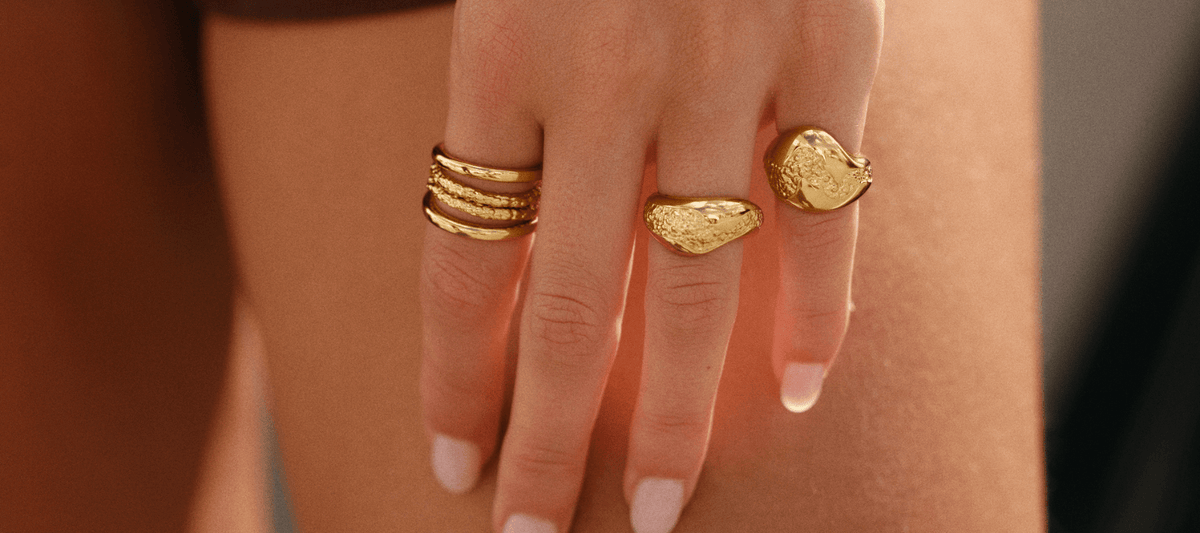 Camille Brinch ringe guld