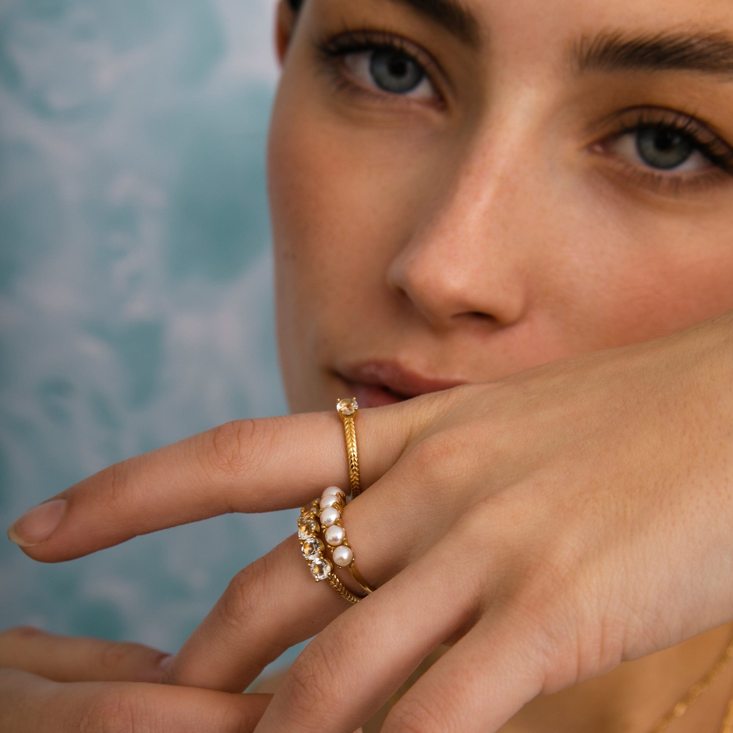 Smykker med prasiolit