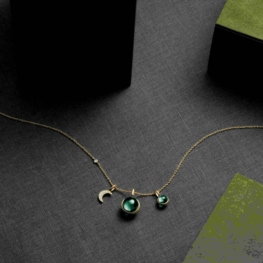 Smykker med turmalin