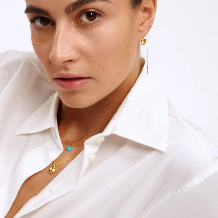 hjertevedhæng i 10 karat