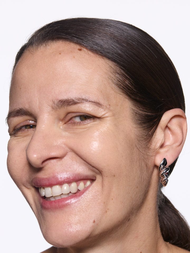 Maria Black sølv øreringe