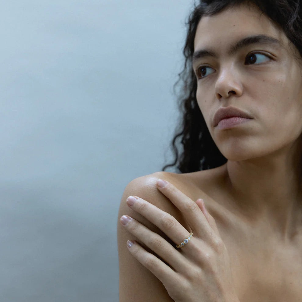 Orit ring - Forgyldt