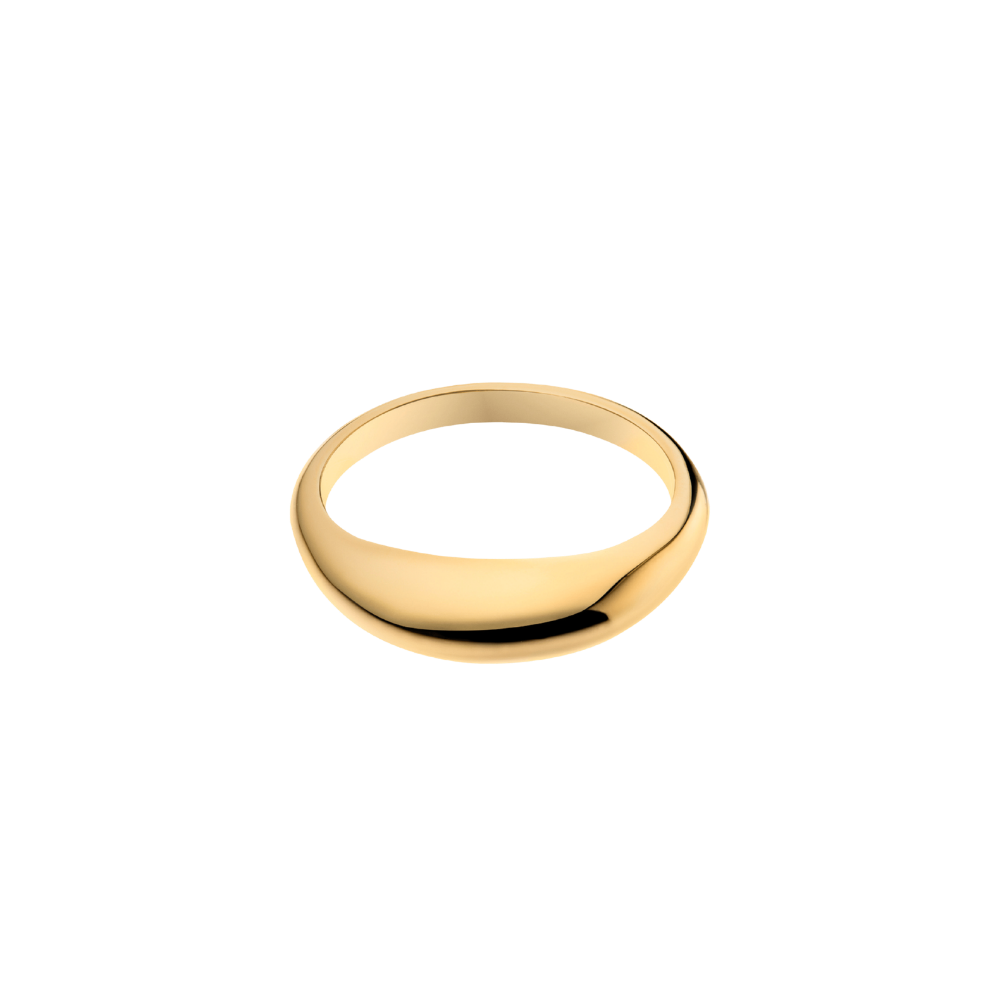 Globe ring - forgyldt