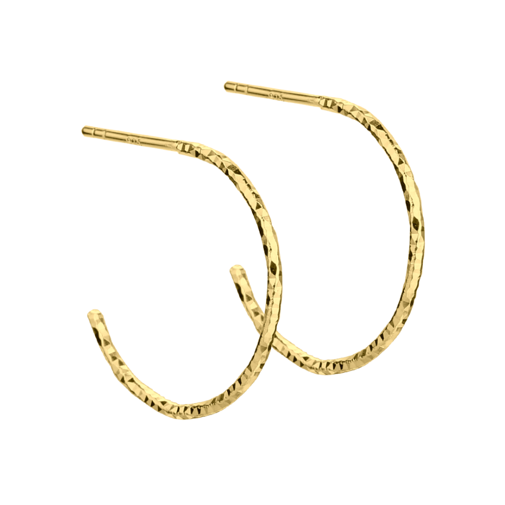 DIAMOND CUT Hoop 20 mm.