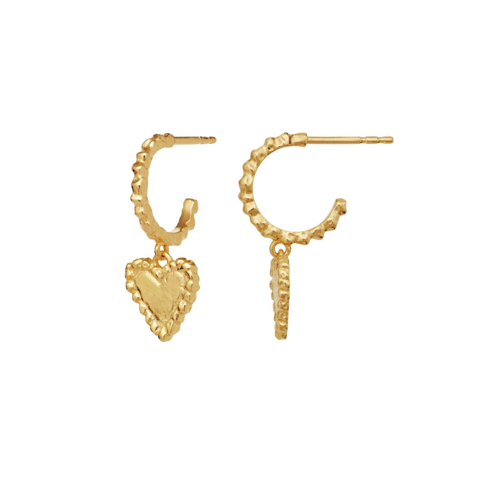 Rosalinde øreringe - forgyldt