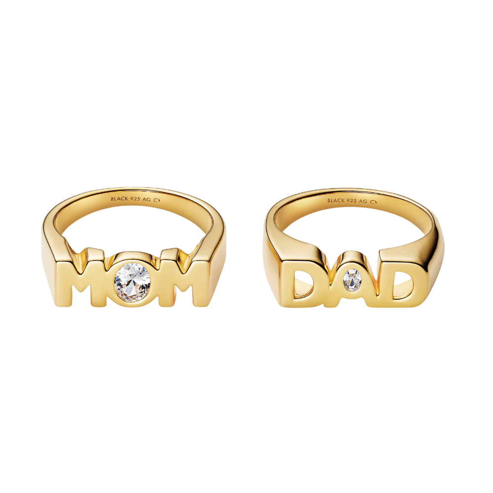 Dad Royal Ring - forgyldt