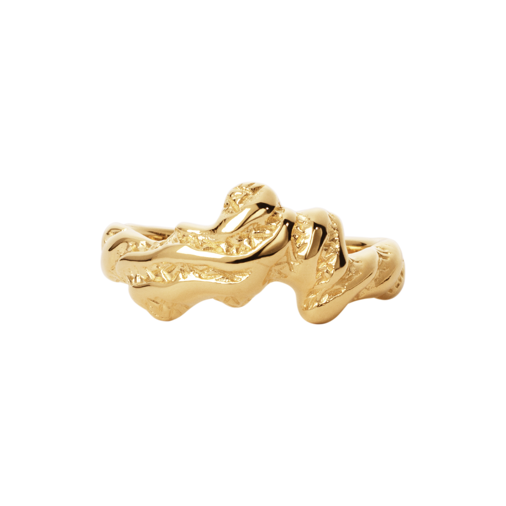 Sway Zebra ring - forgyldt