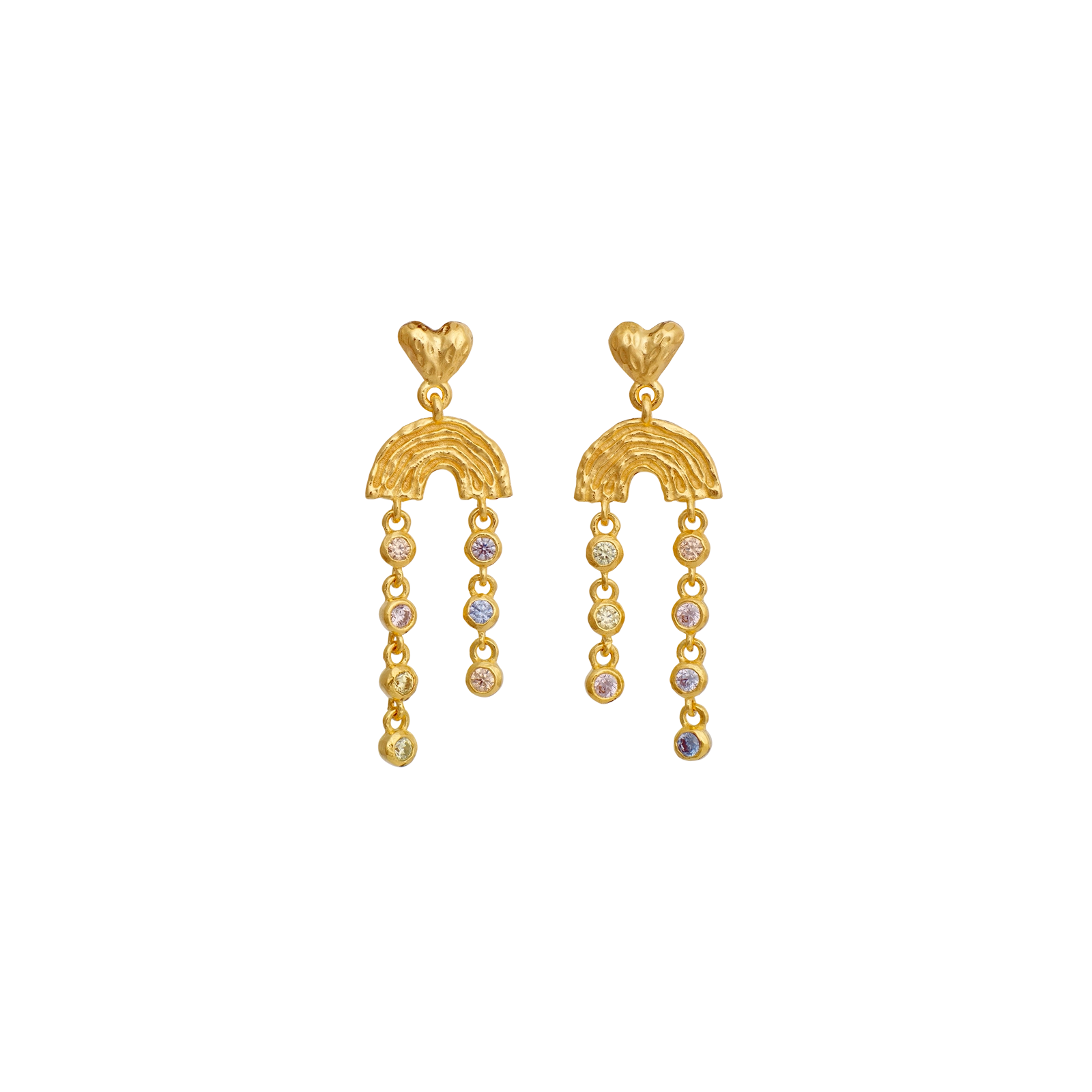 Zenia ørering - forgyldt
