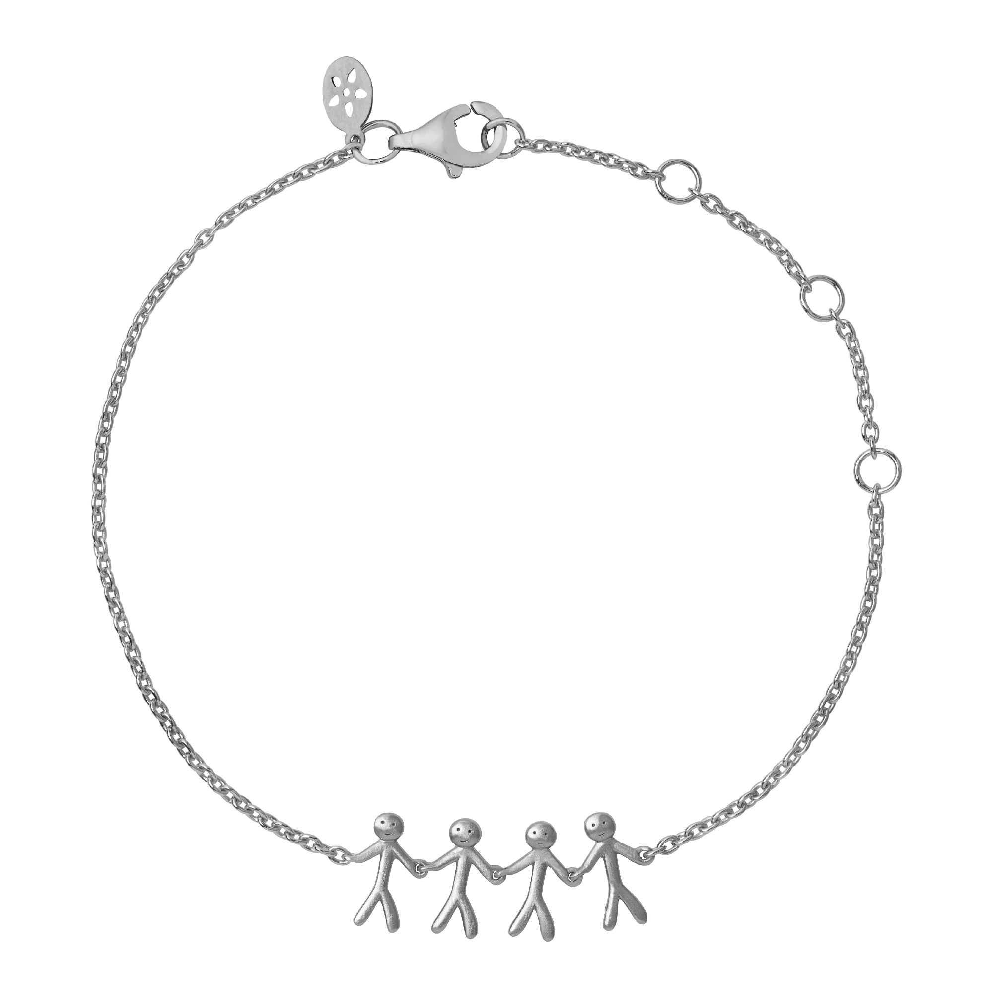 byBiehl Armbånd Together Family 4 armbånd sølv 2-2004-R