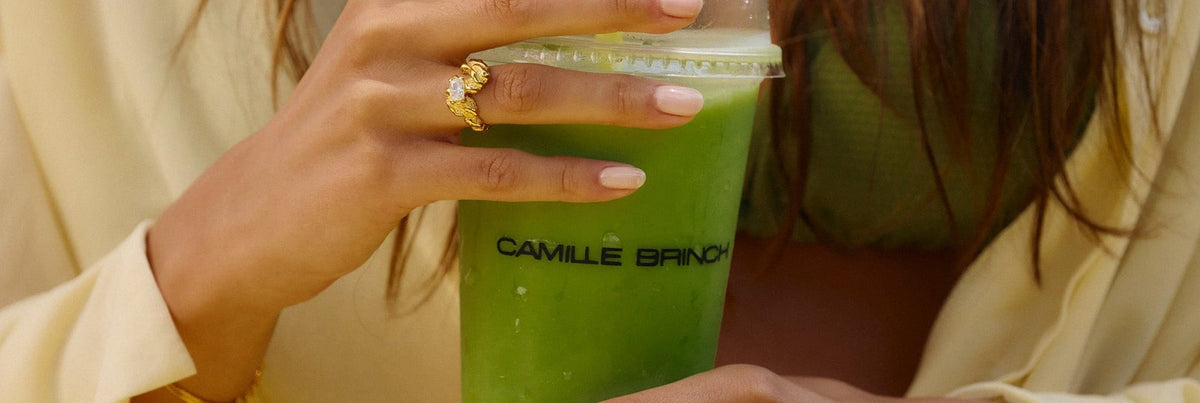 Camille Brinch Ringe Flare Zebra ring - forgyldt