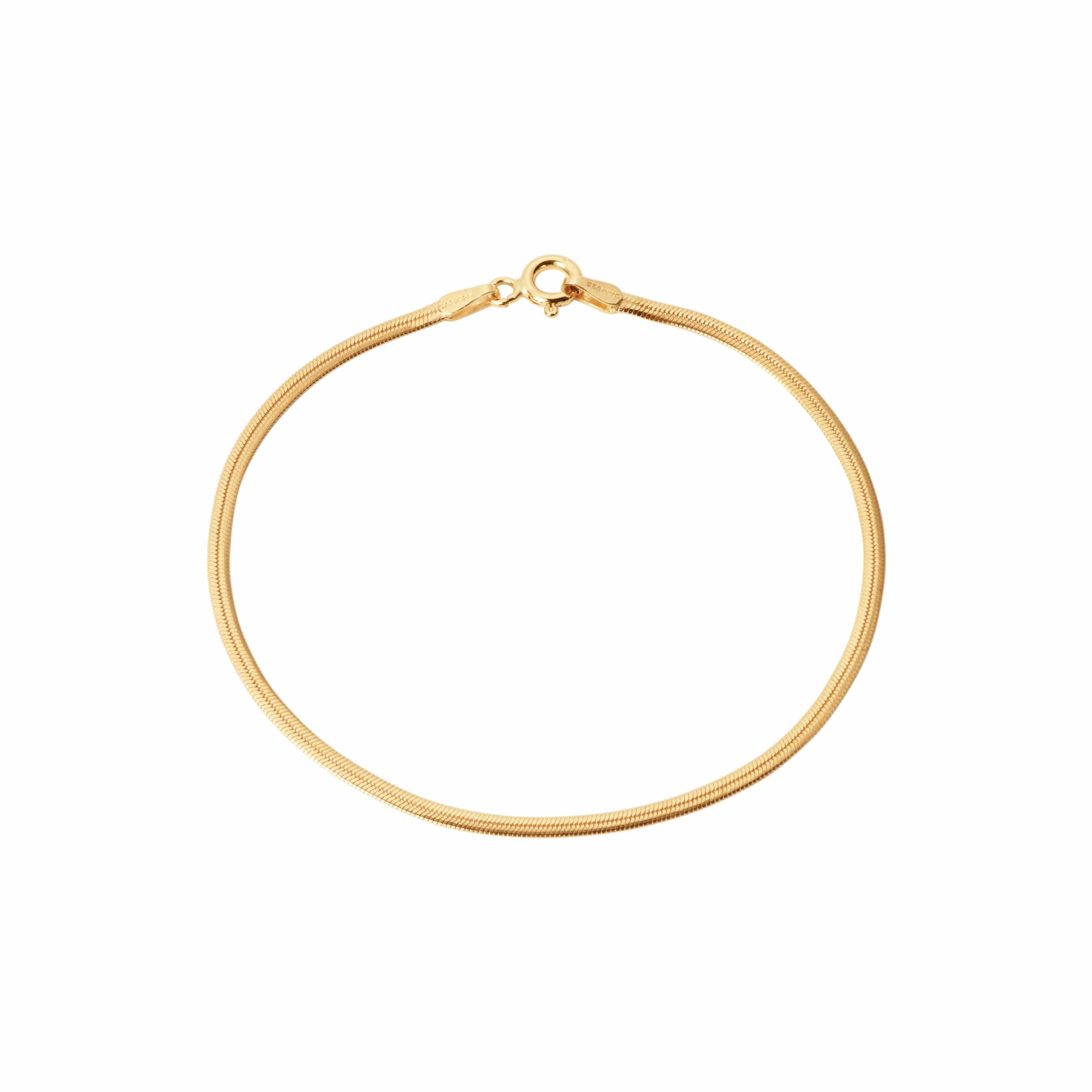 Camille Brinch Armbånd Small Essentia Snake armbånd - forgyldt