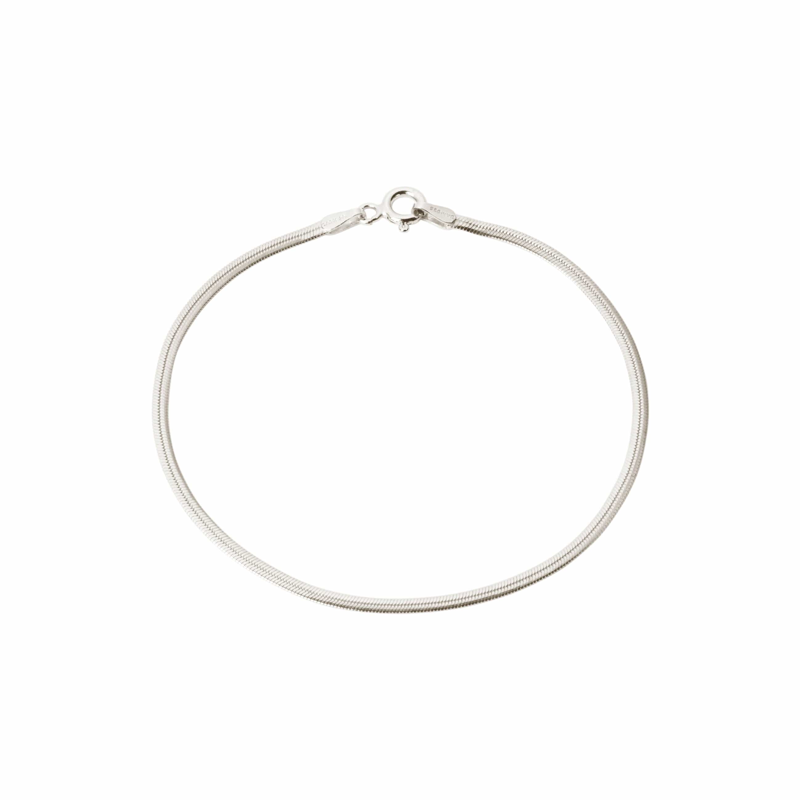 Camille Brinch Armbånd Small Essentia Snake armbånd - sølv