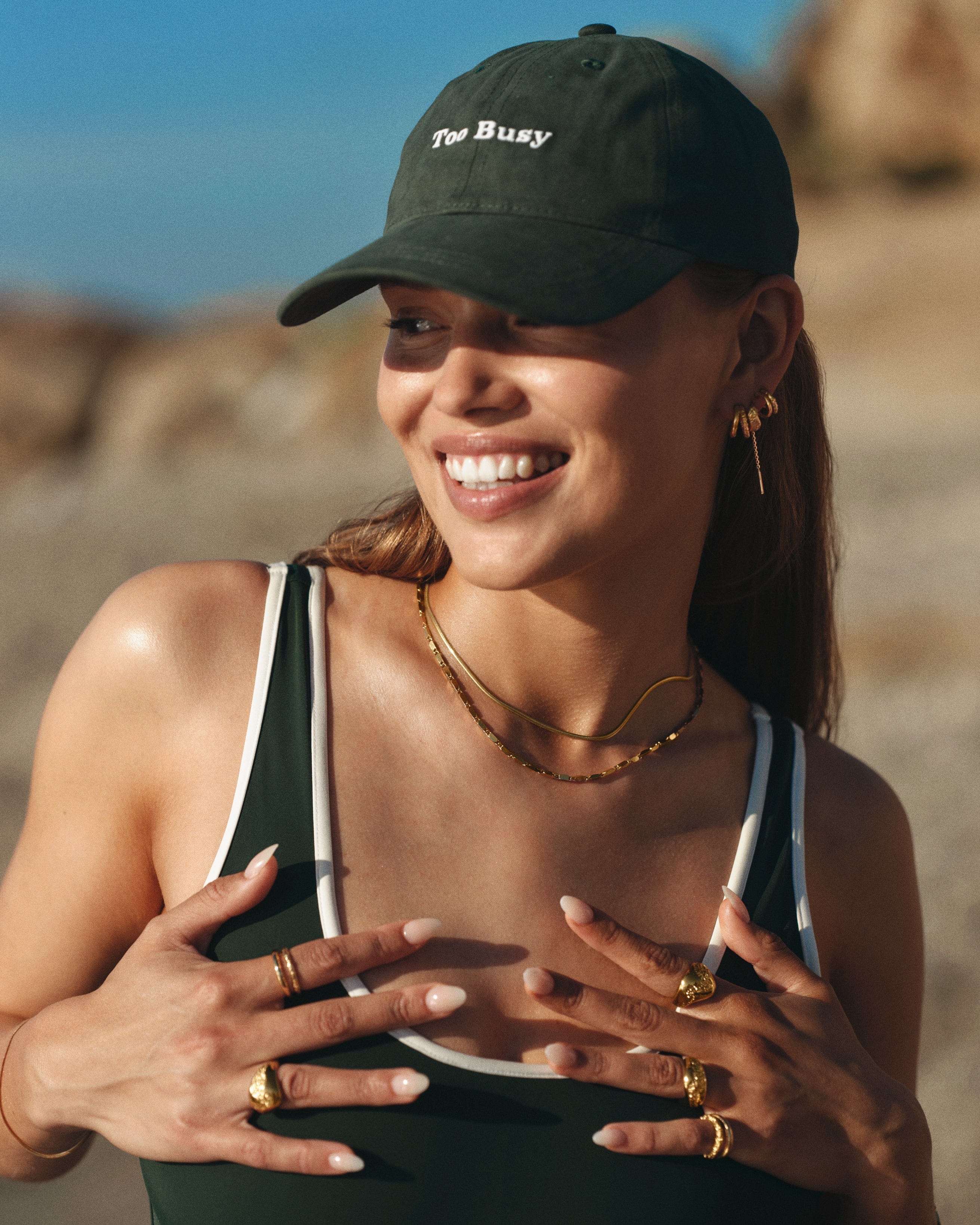 Camille Brinch Ringe Twin Essentia Ring - forgyldt