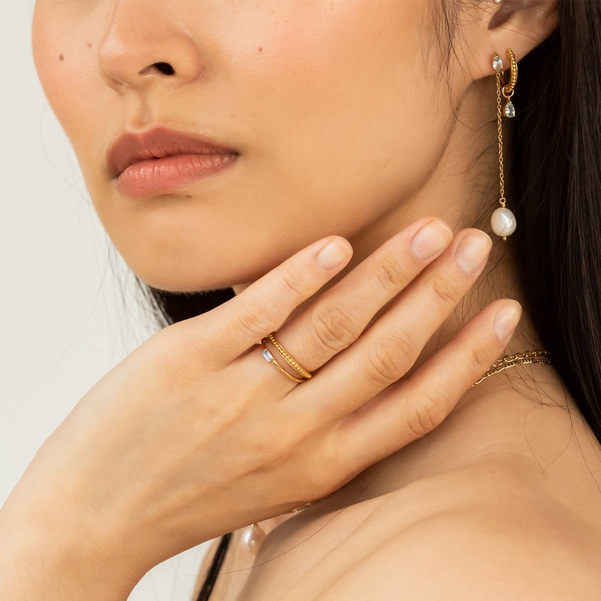 Carré Ringe AQUA - GEM CANDY RING