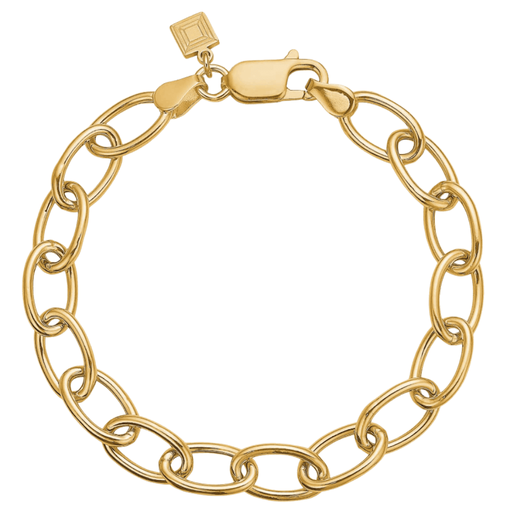 Carré Armbånd Link armbånd 18cm - forgyldt FB 4385 18cm