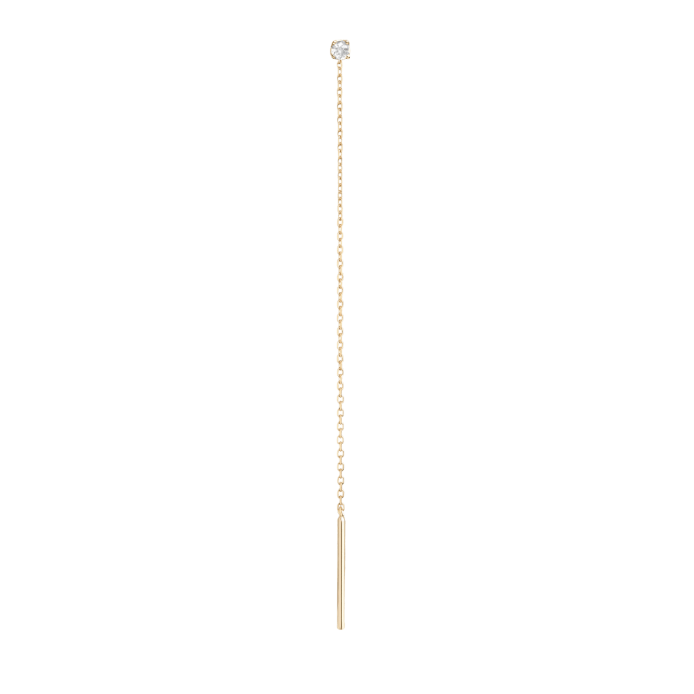 Carré Øreringe Melina ørestik med diamant - 10 K TS 4278 DI0,03WSI 1pc.