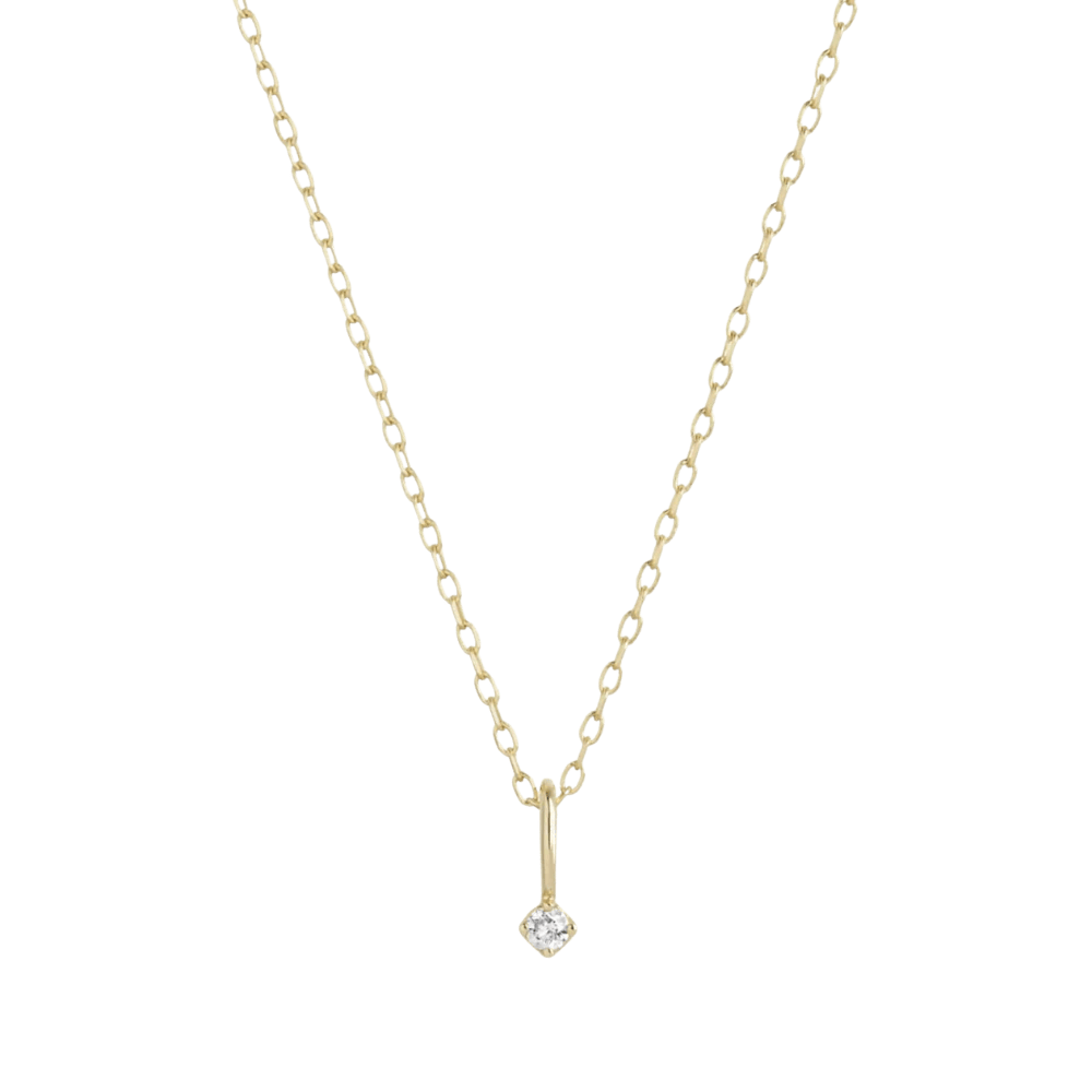 Carré Vedhæng Prism vedhæng med diamant - 10 karat guld TL 4276 DI0,03WSI