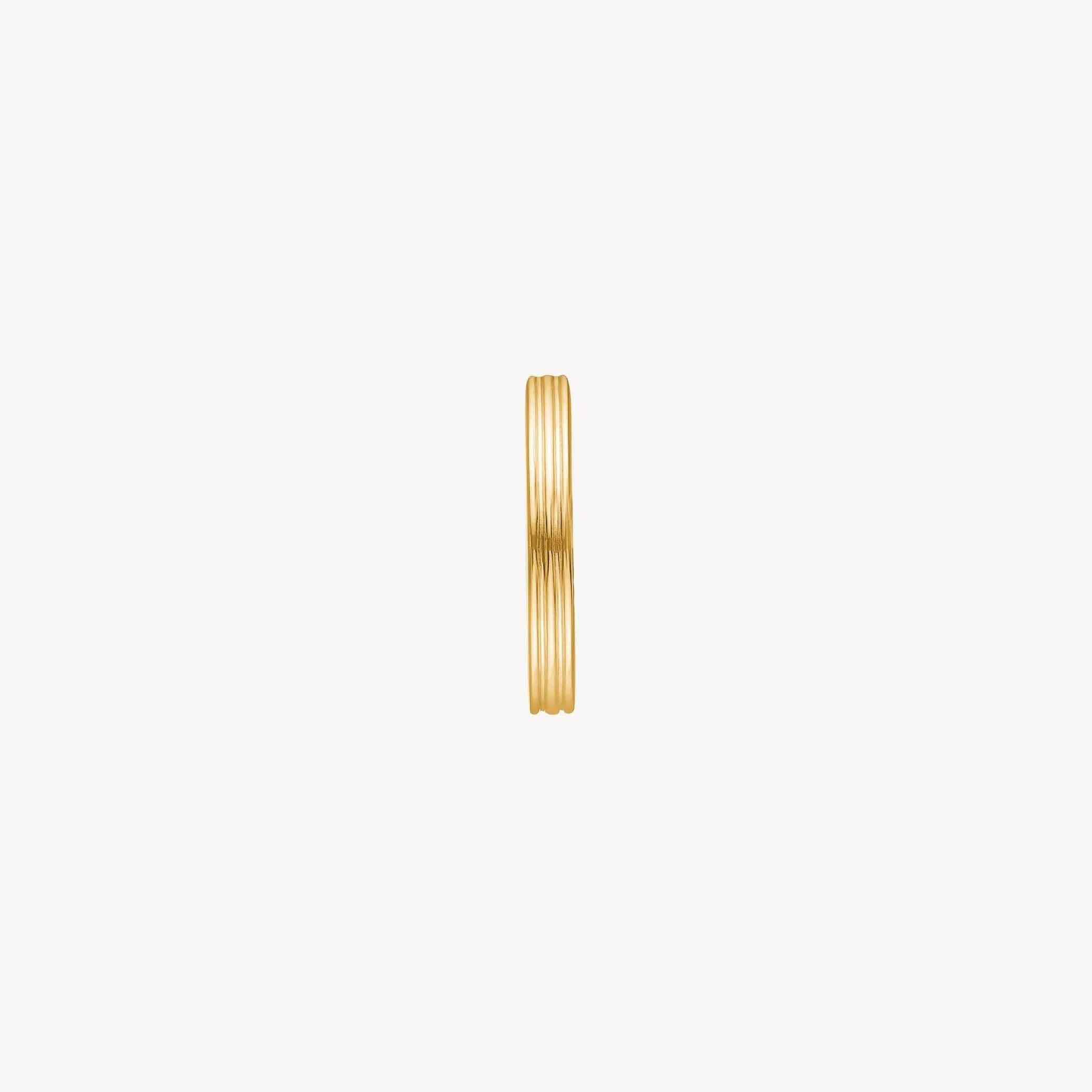 Carré Øreringe Unicorn hoop 1,5cm - forgyldt FH 4415 1,5cm 1pc.