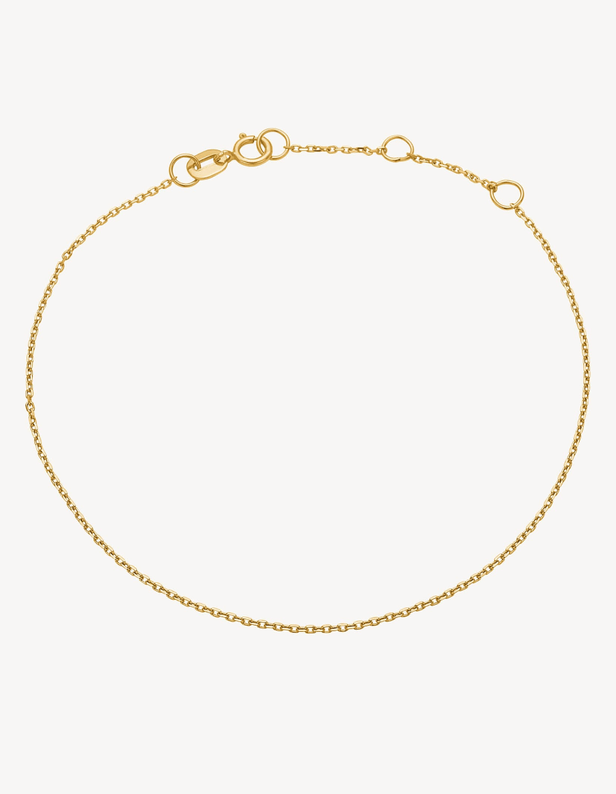 Carré Whisper armbånd - 9 Karat TNB 4490 9K 16+1,5+1,5cm