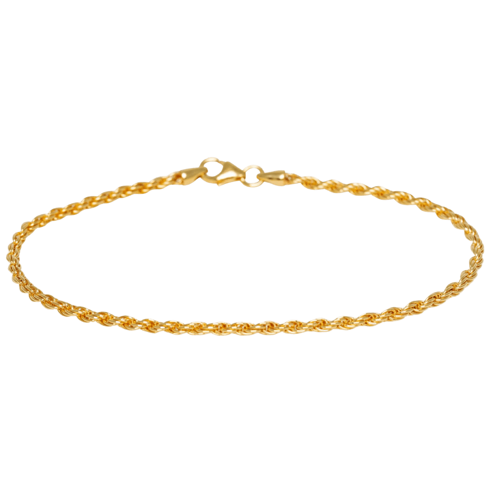 IX Studios Armbånd IX Rope armbånd - Forgyldt