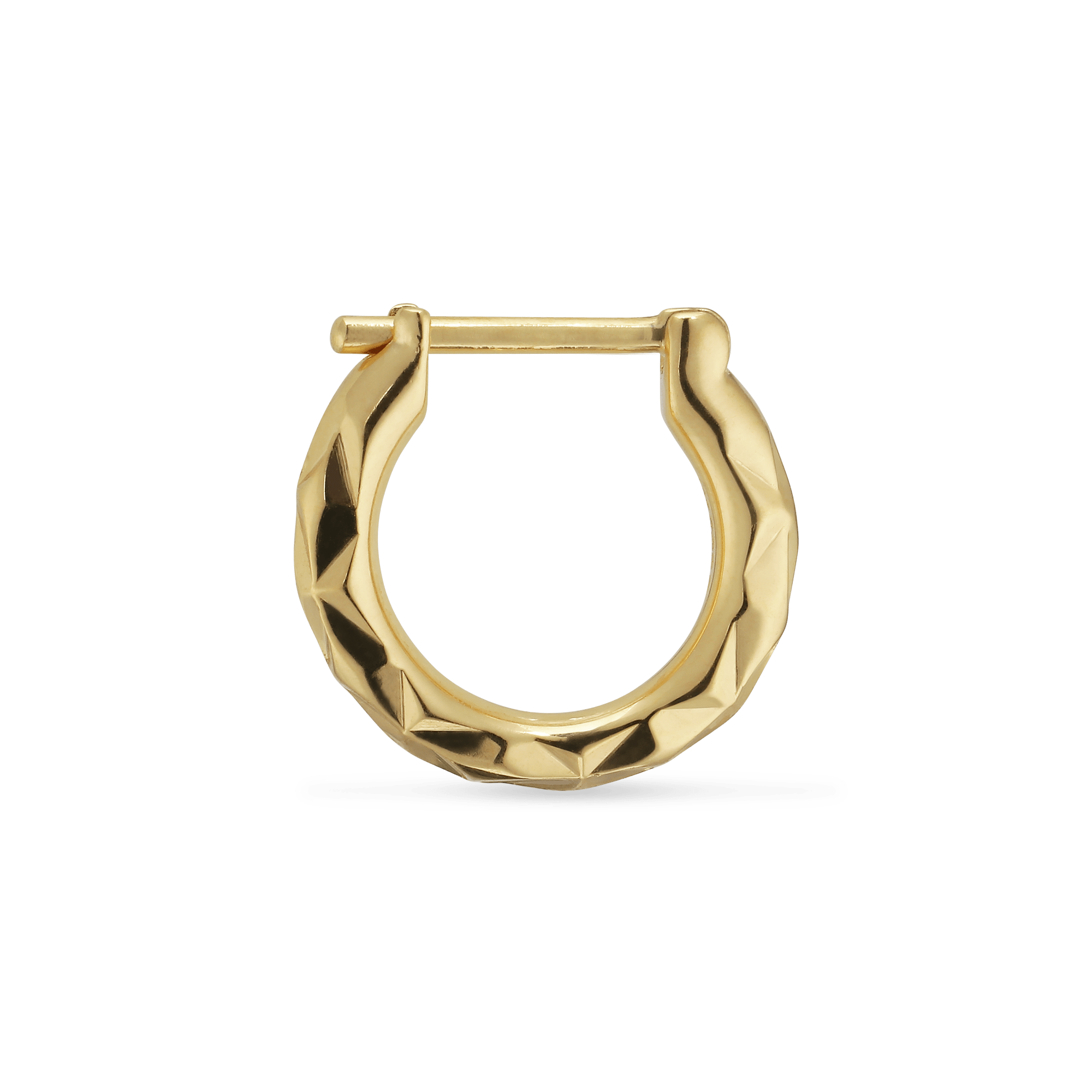 Jane Kønig Øreringe Forgyldt Lille Rhombus Ørering TRE01SS2100-G