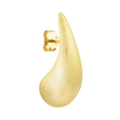 Jane Kønig Øreringe Mega Orbis Drop øreringe - forgyldt MODS-SS25-G