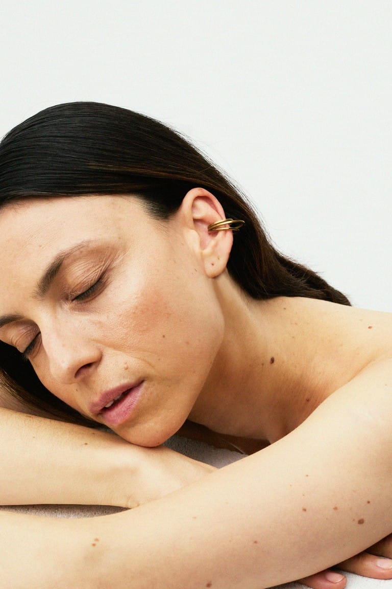 Jane Kønig Ørering Olympia Cuff ørering - Forgyldt