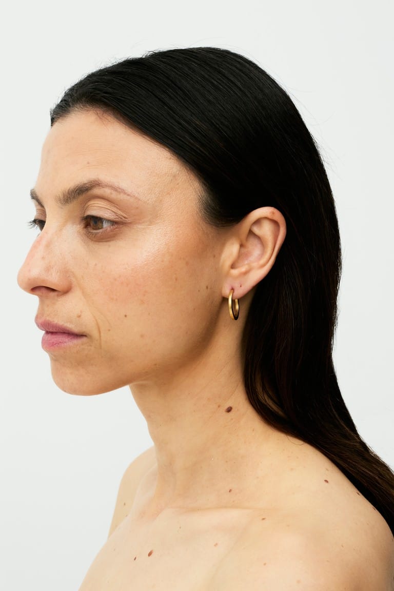 Jane Kønig Ørering Olympia Hoop 15 - Forgyldt