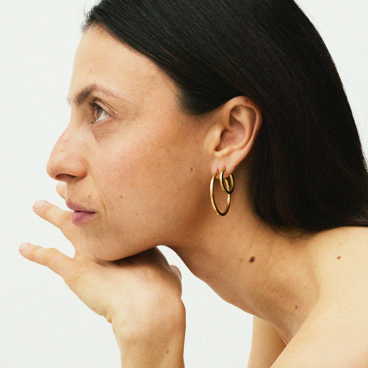 Jane Kønig Ørering Olympia Hoop 27 - Sølv
