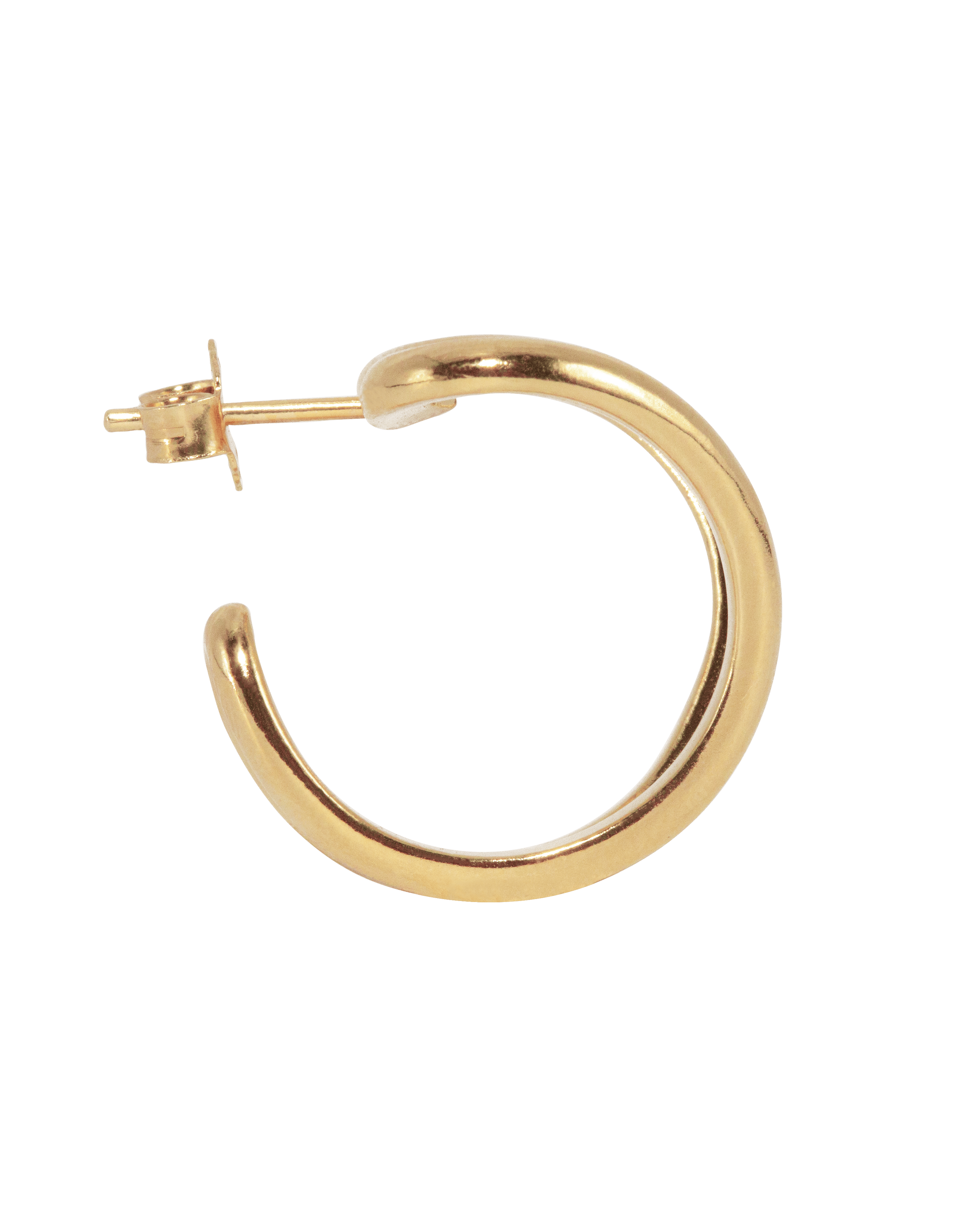 Jane Kønig Ørering Open Heart Hoop - Forgyldt OHH-AW25-G