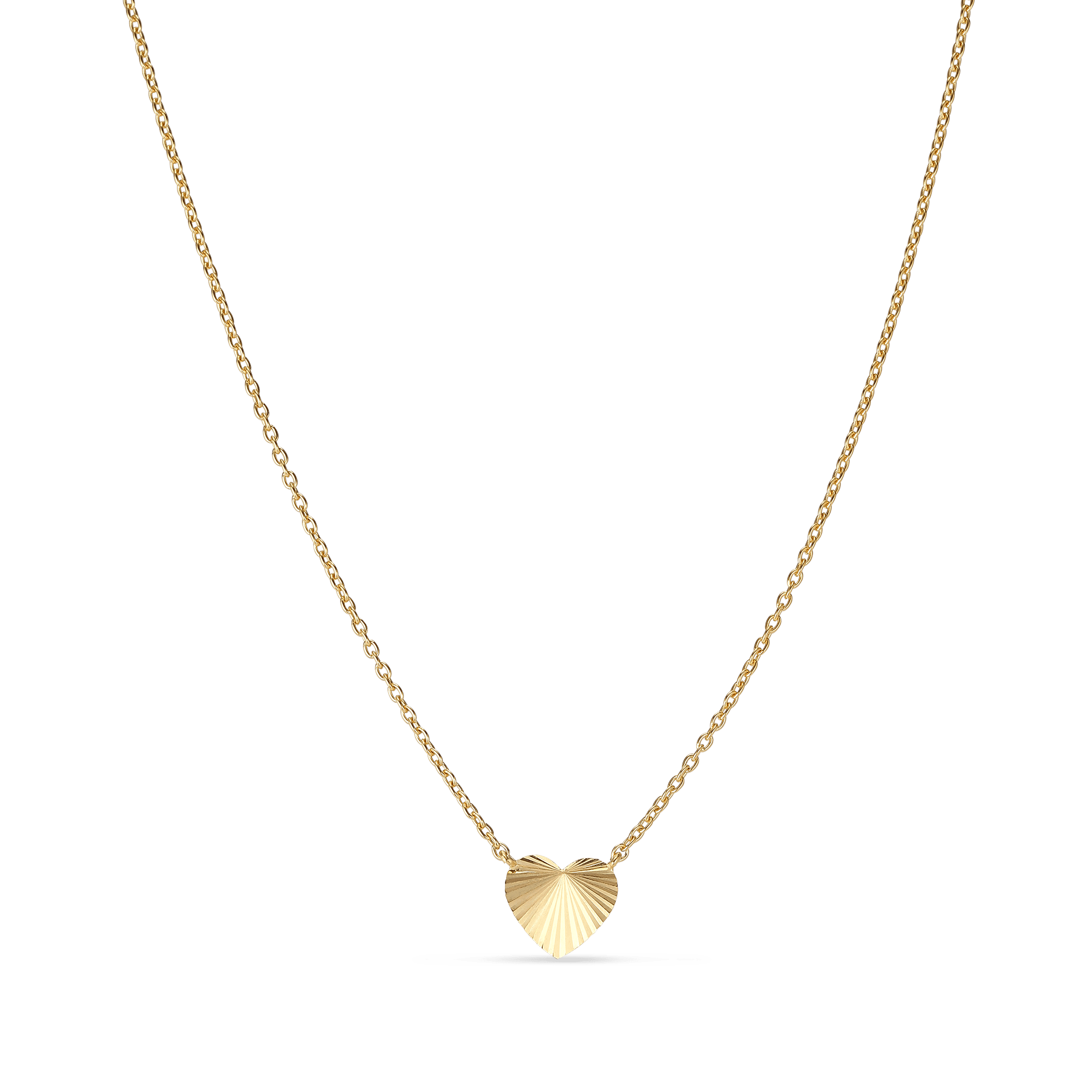 Jane Kønig Halskæder Reflection Heart Halskæde RHN01-G-AW2000