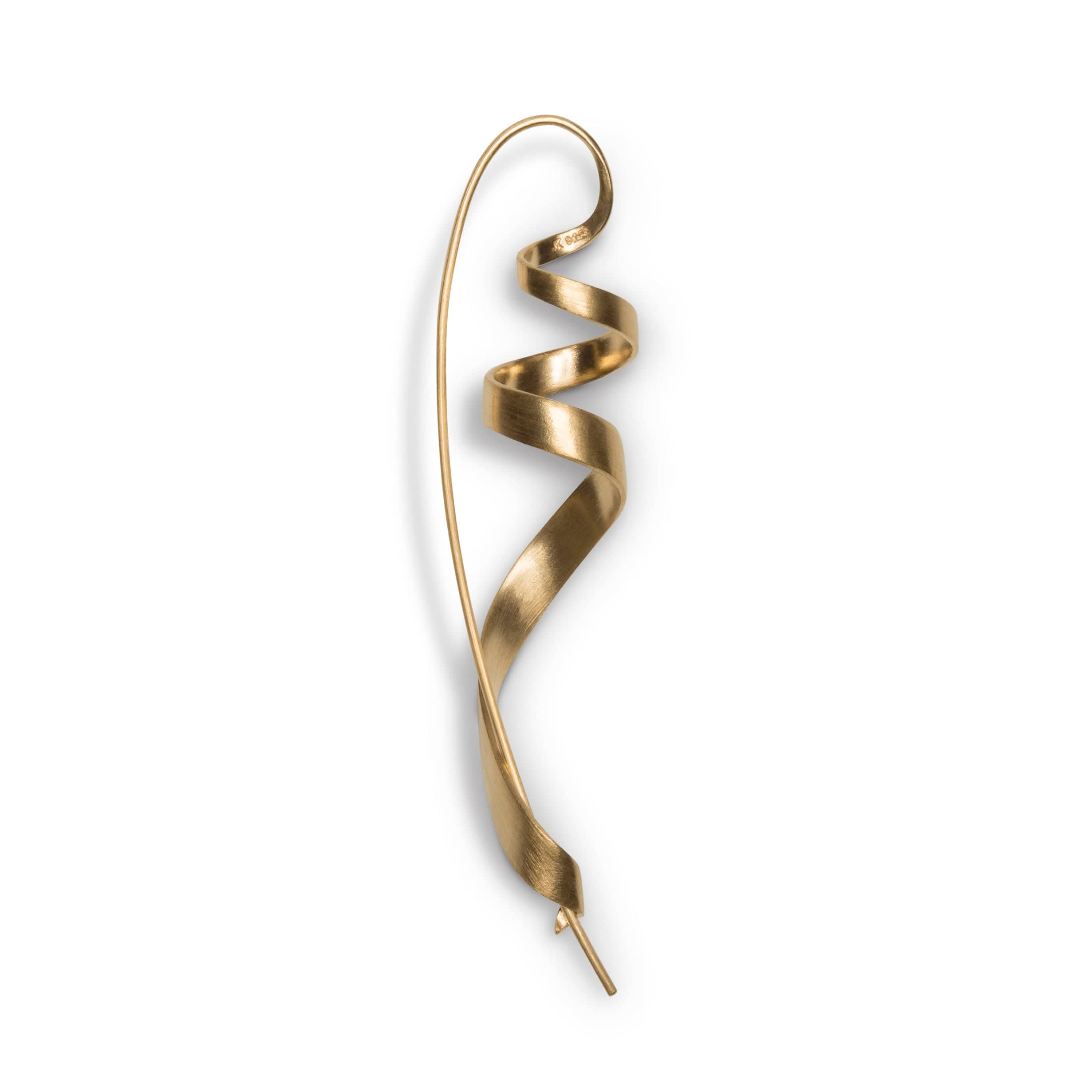 Jane Kønig Øreringe Ringlet Ørering forgyldt