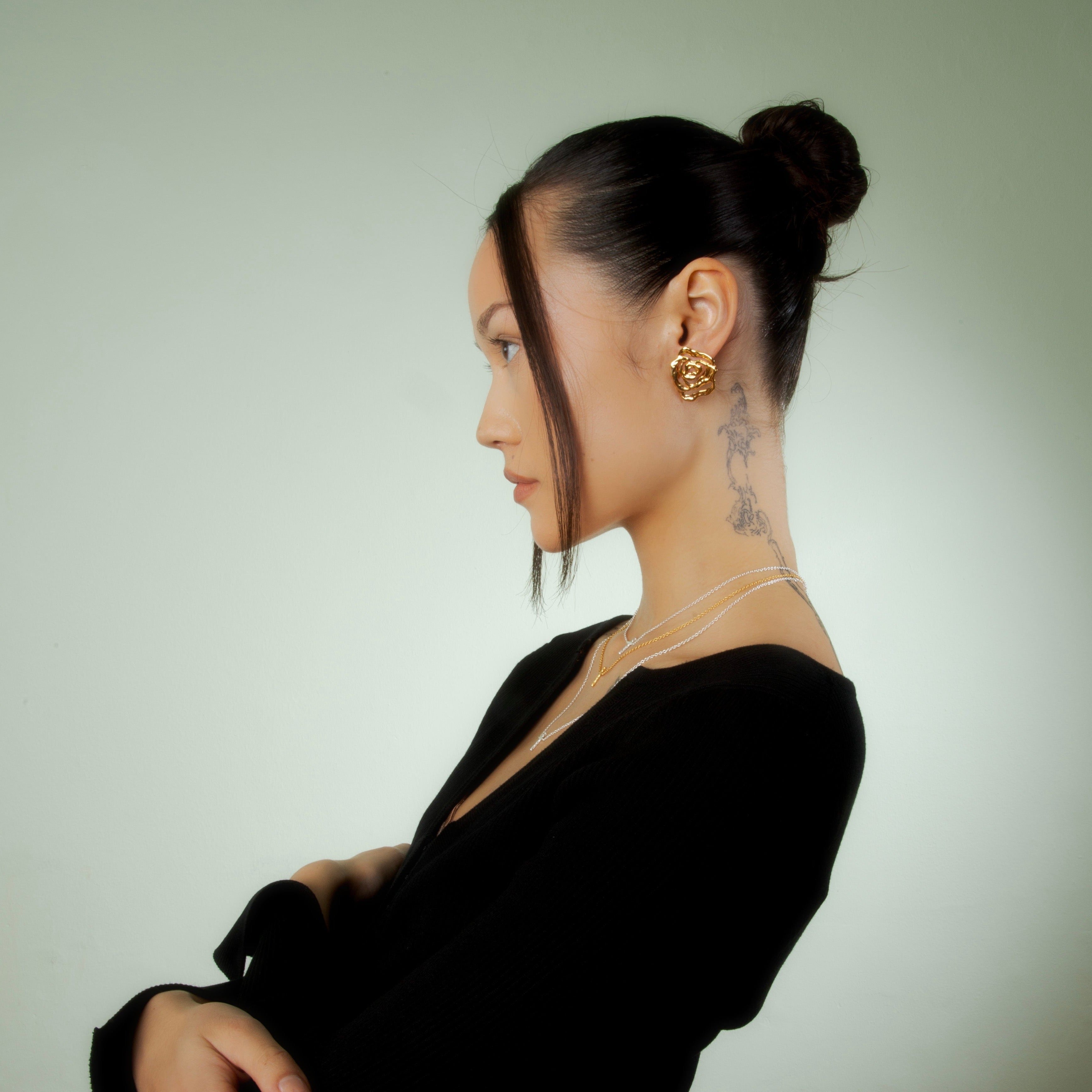 Jane Kønig Øreringe Rose Ørering