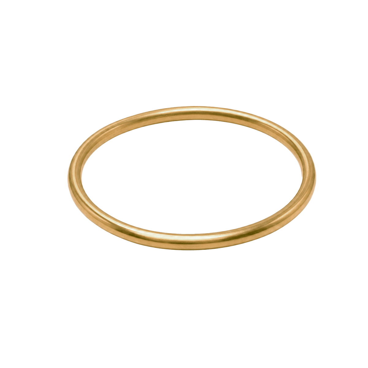 Jane Kønig Armbånd Simple Bangle 2.0 - forgyldt stål