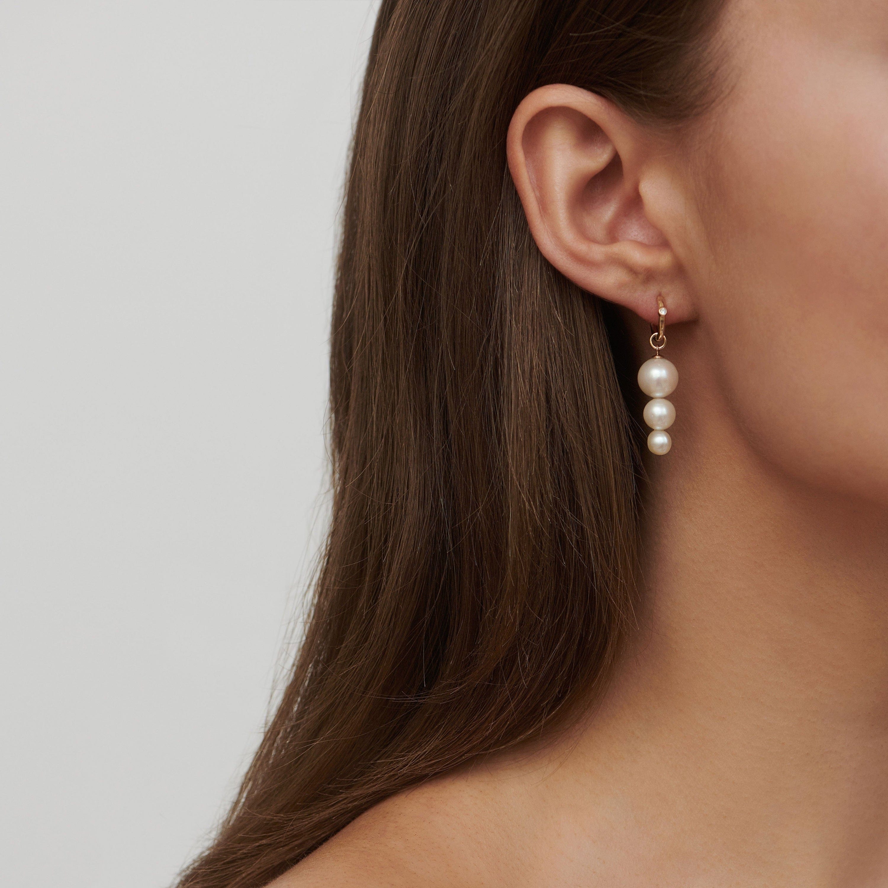 Julie Sandlau Øreringe Elin Vedhæng Til Ørering 14K YG14-EP10