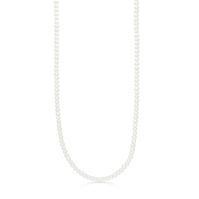 Julie Sandlau Halskæder Esther Halskæde med hvide perler 14K YG14-NL537