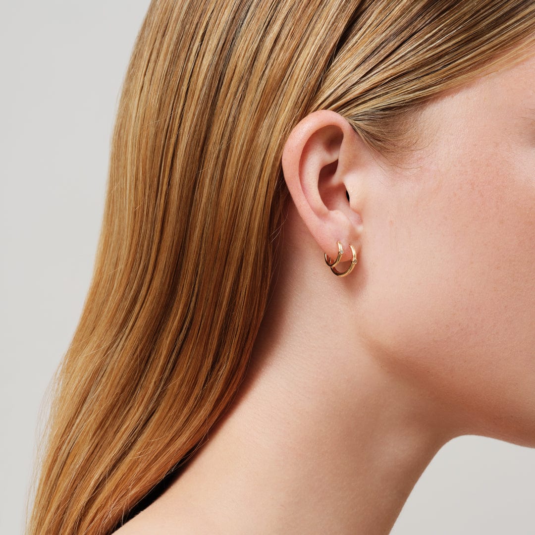 Julie Sandlau Øreringe Purity Vedhæng Til Ørering - 14K