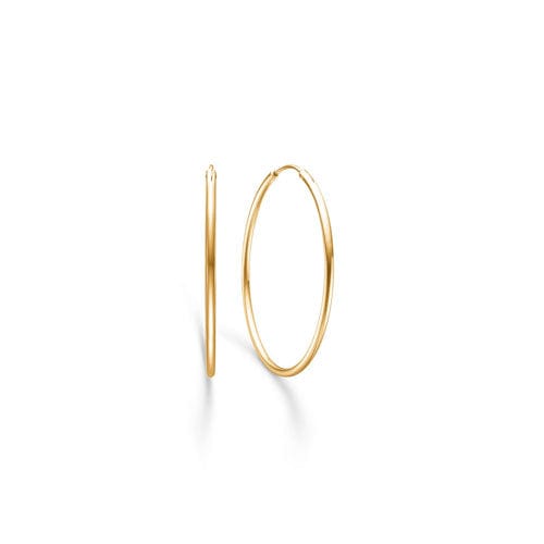 jwlry essentials Øreringe CREOL 35 MM - Forgyldt 8210523