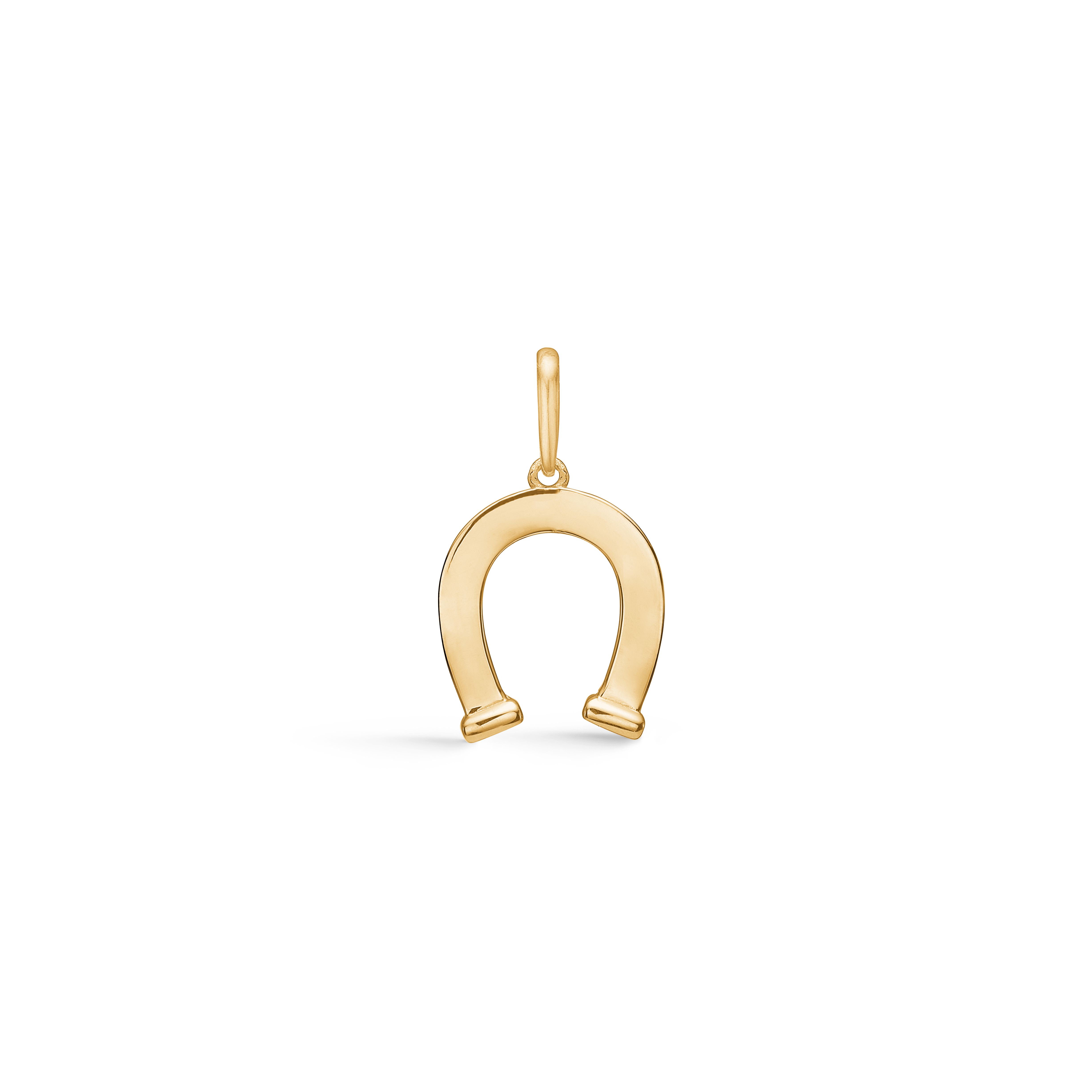 jwlry essentials Halskæder HESTESKO VEDHÆNG - 14 kt. guld 8530551