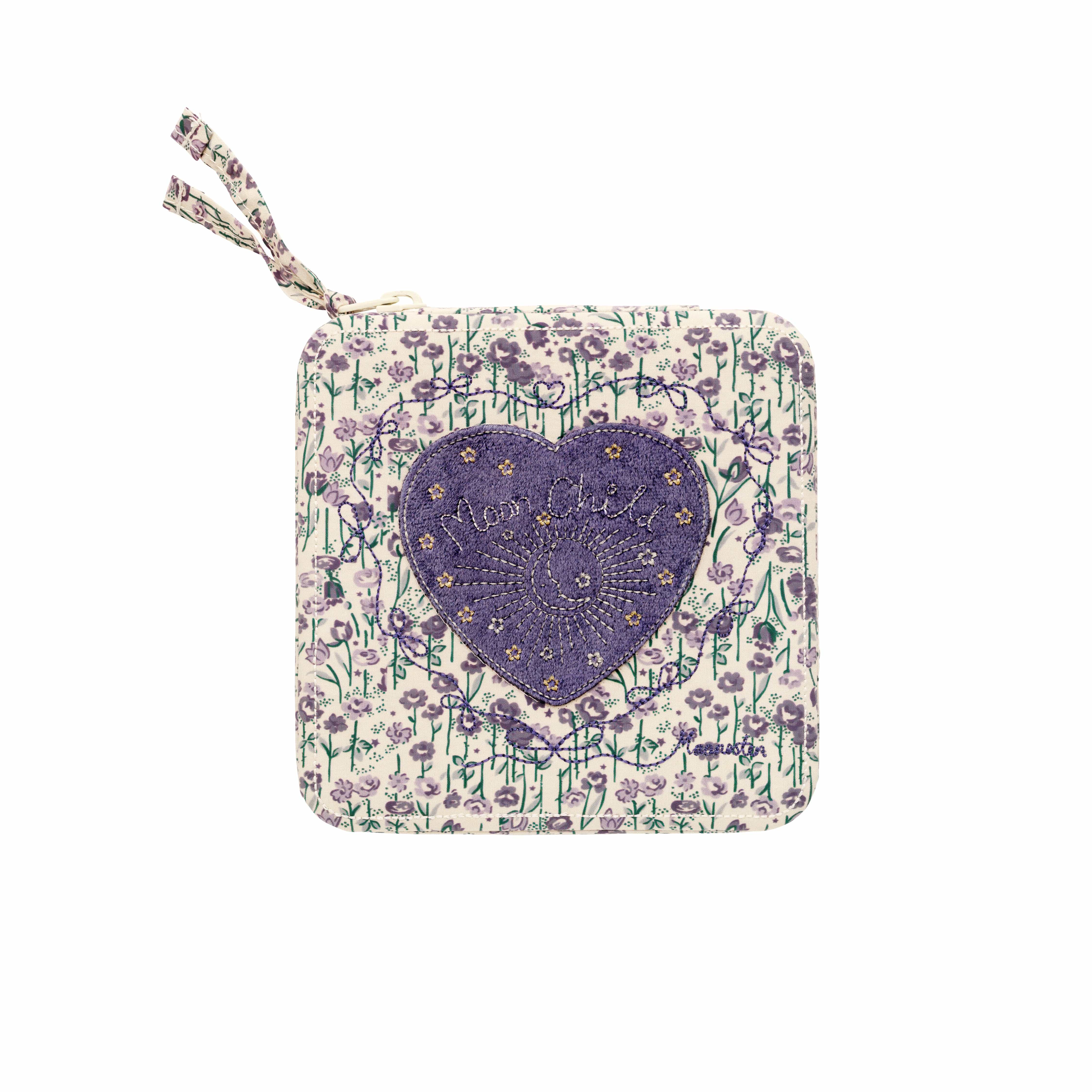 Maanesten Smykkeskrin Amelia smykkeskrin - Purple heart