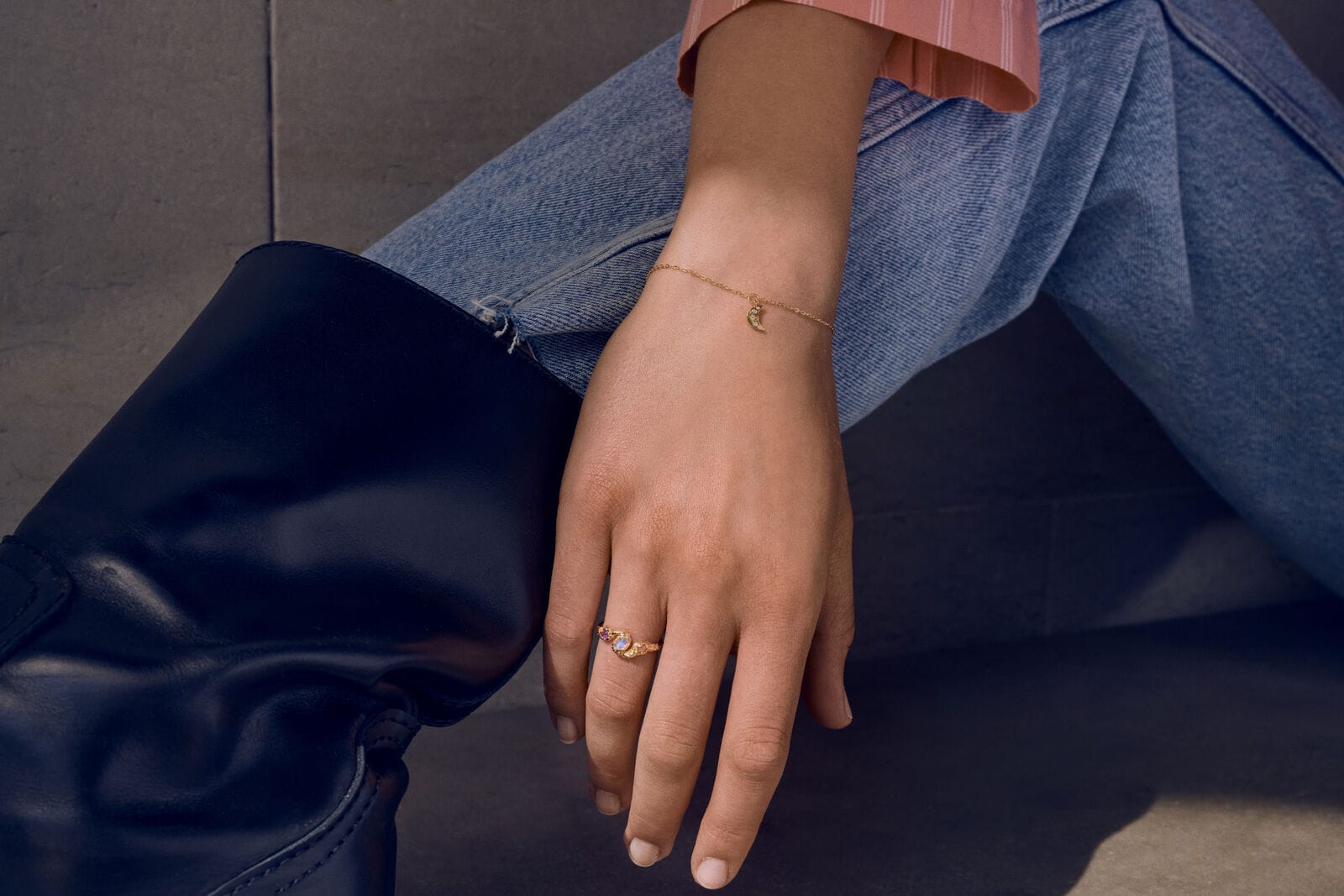 Maanesten Ringe Baila ring - Forgyldt