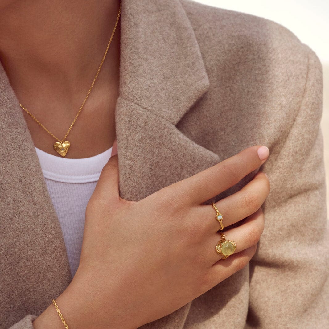 Maanesten Halskæder Cassandra halskæde - Forgyldt 2678a