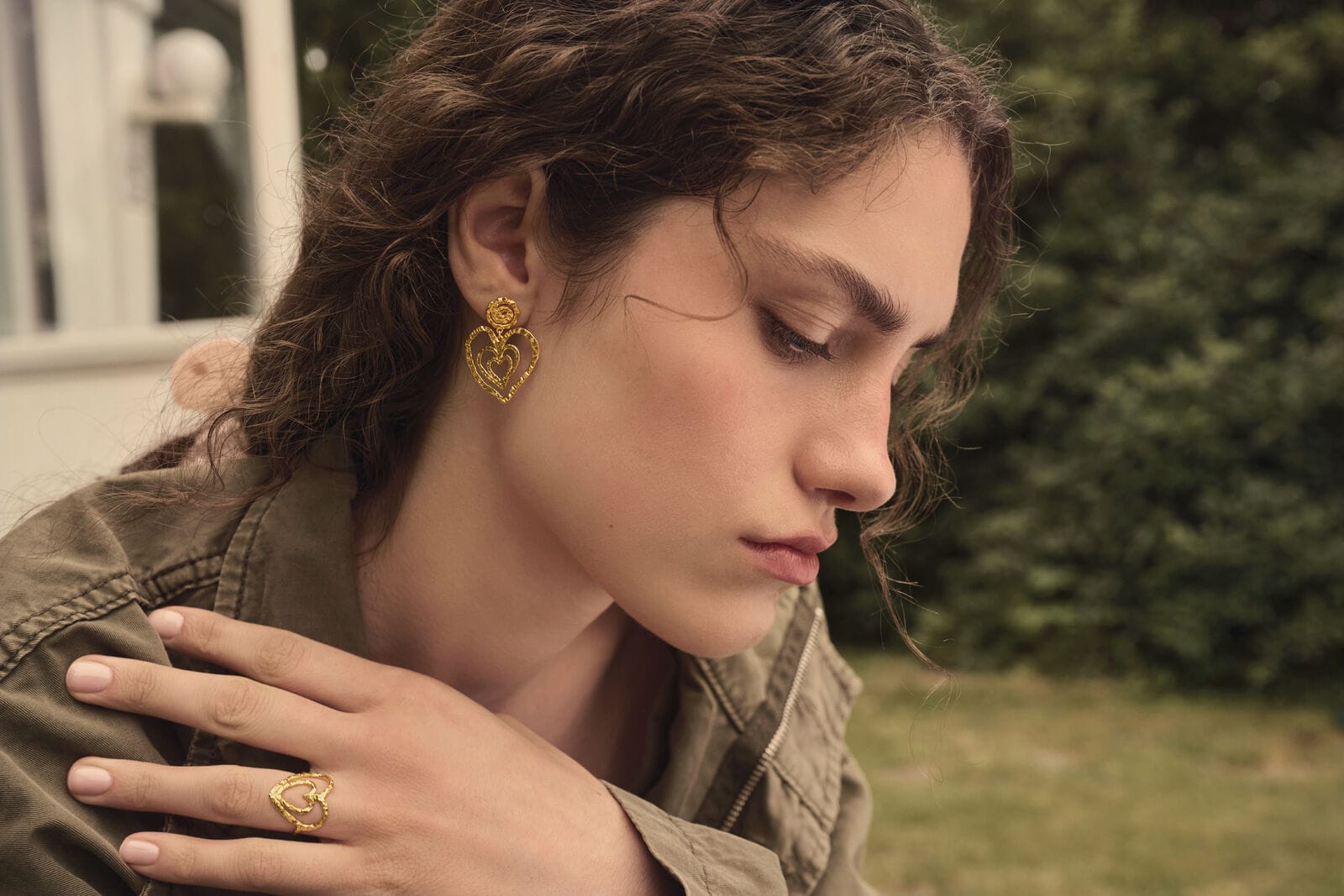 Maanesten Felicity Ring - forgyldt