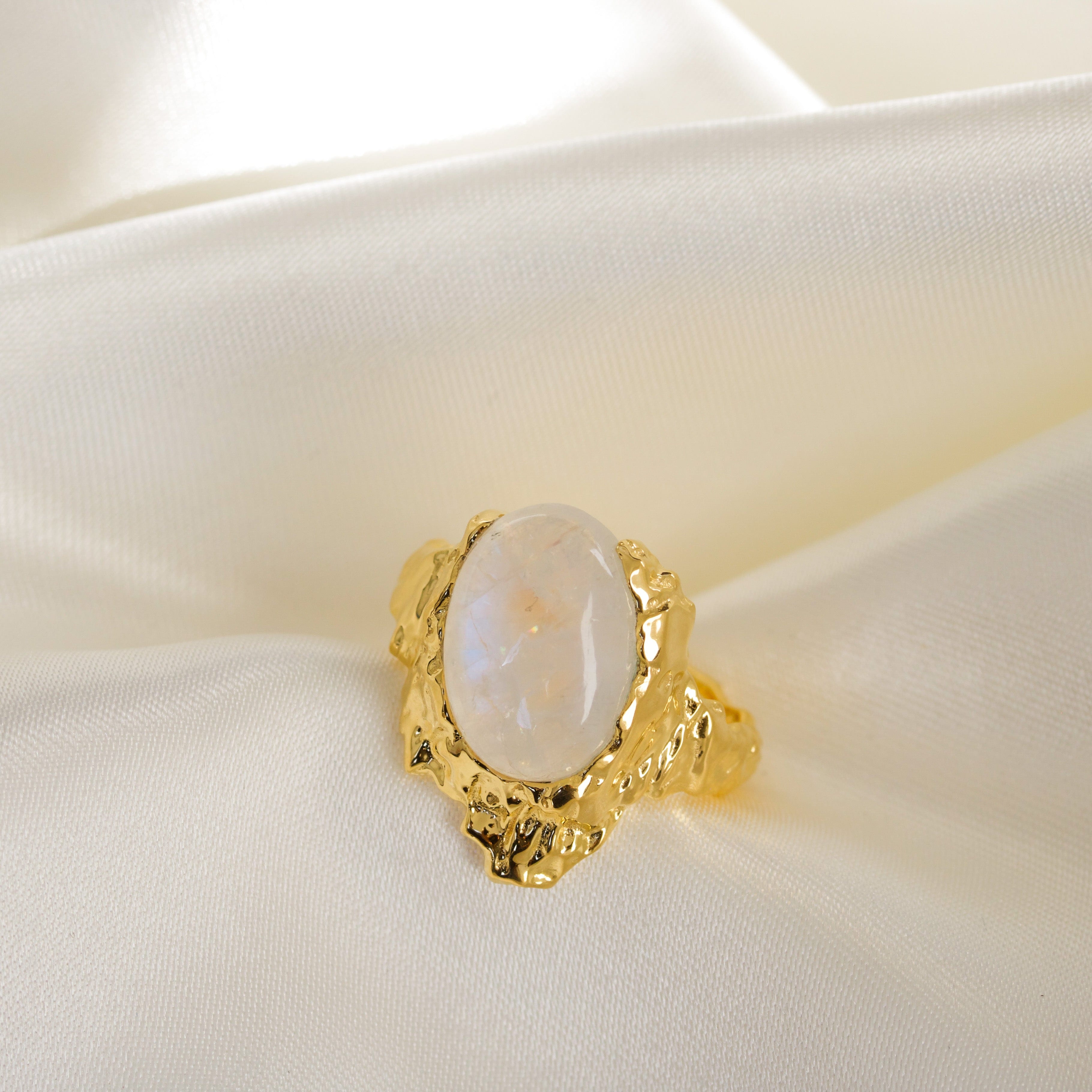 Maanesten Ringe Gudinde Ring Månesten