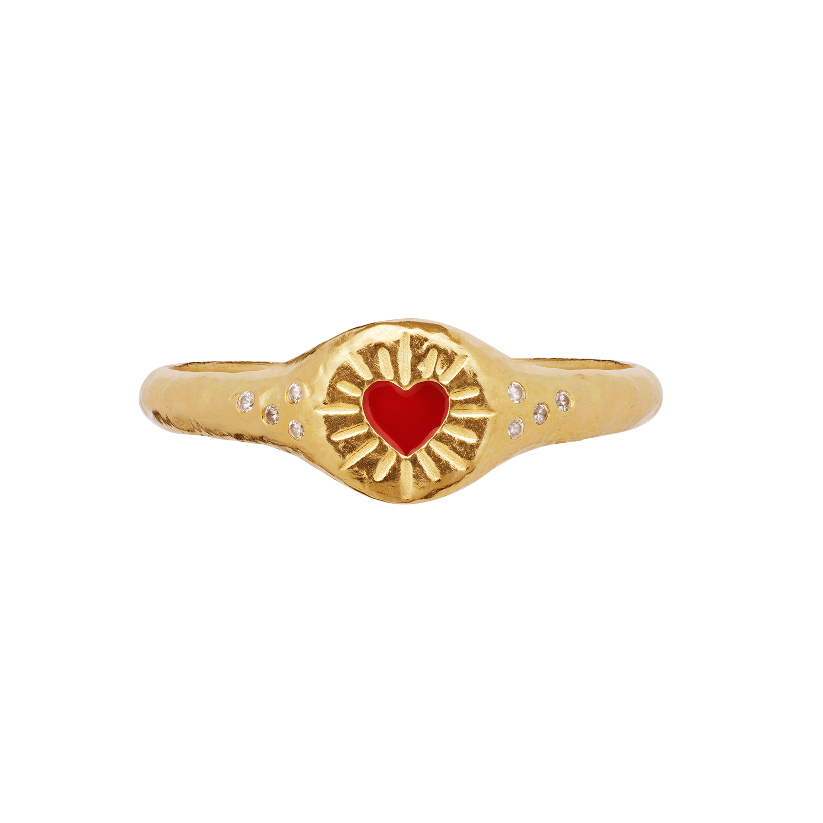 Maanesten Ringe Hayali ring - forgyldt